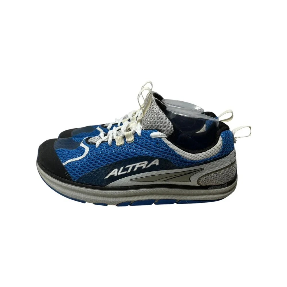 Altra Sneaker Men's Size 10 Torin Running Shoe Blue White Mesh